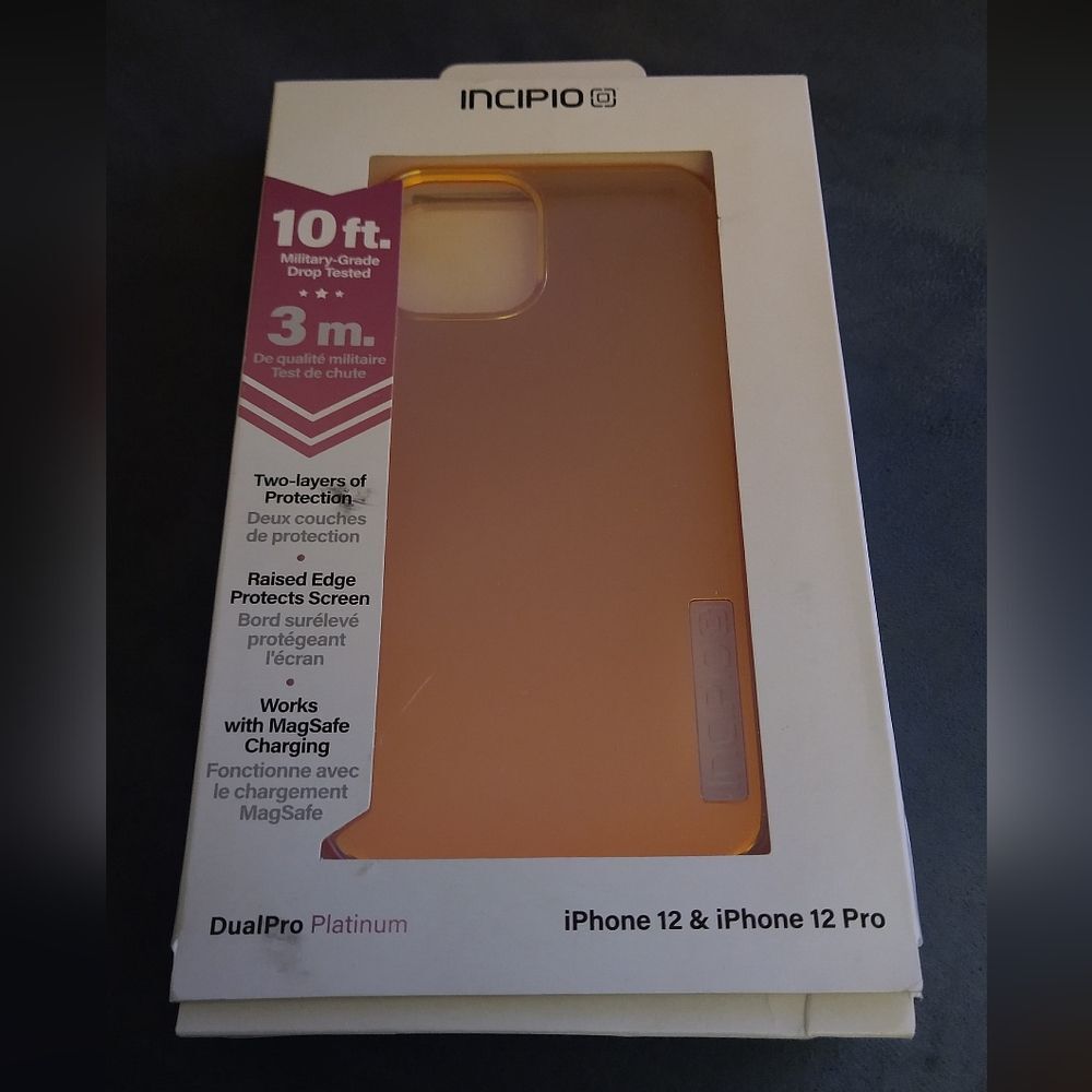 Pink Chrome iPhone 12/ iPhone 12 Pro Case